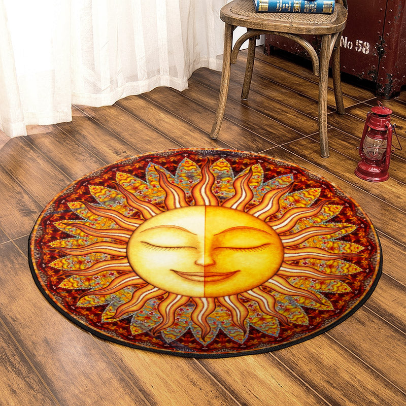 Sun QN140820TM Round Area Rug