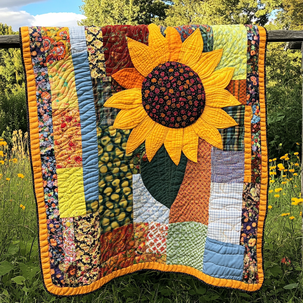 Sunflower TAI281024233 Quilt Blanket