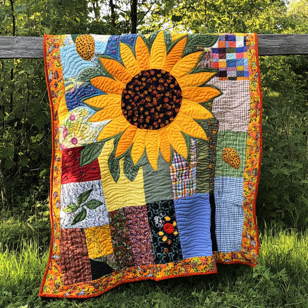 Sunflower TAI281024234 Quilt Blanket