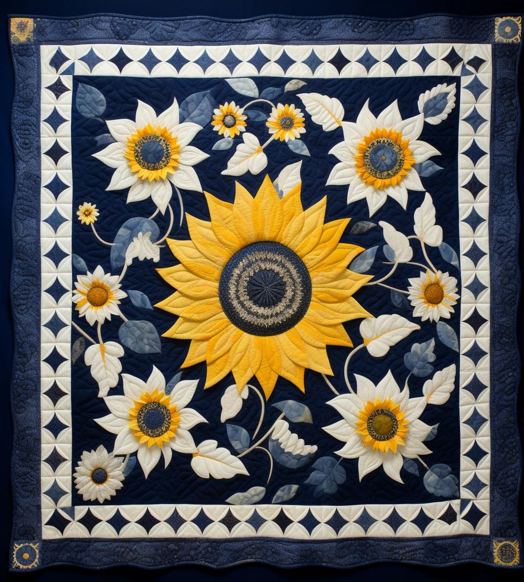 Sunflower BL9112381 Quilt Blanket