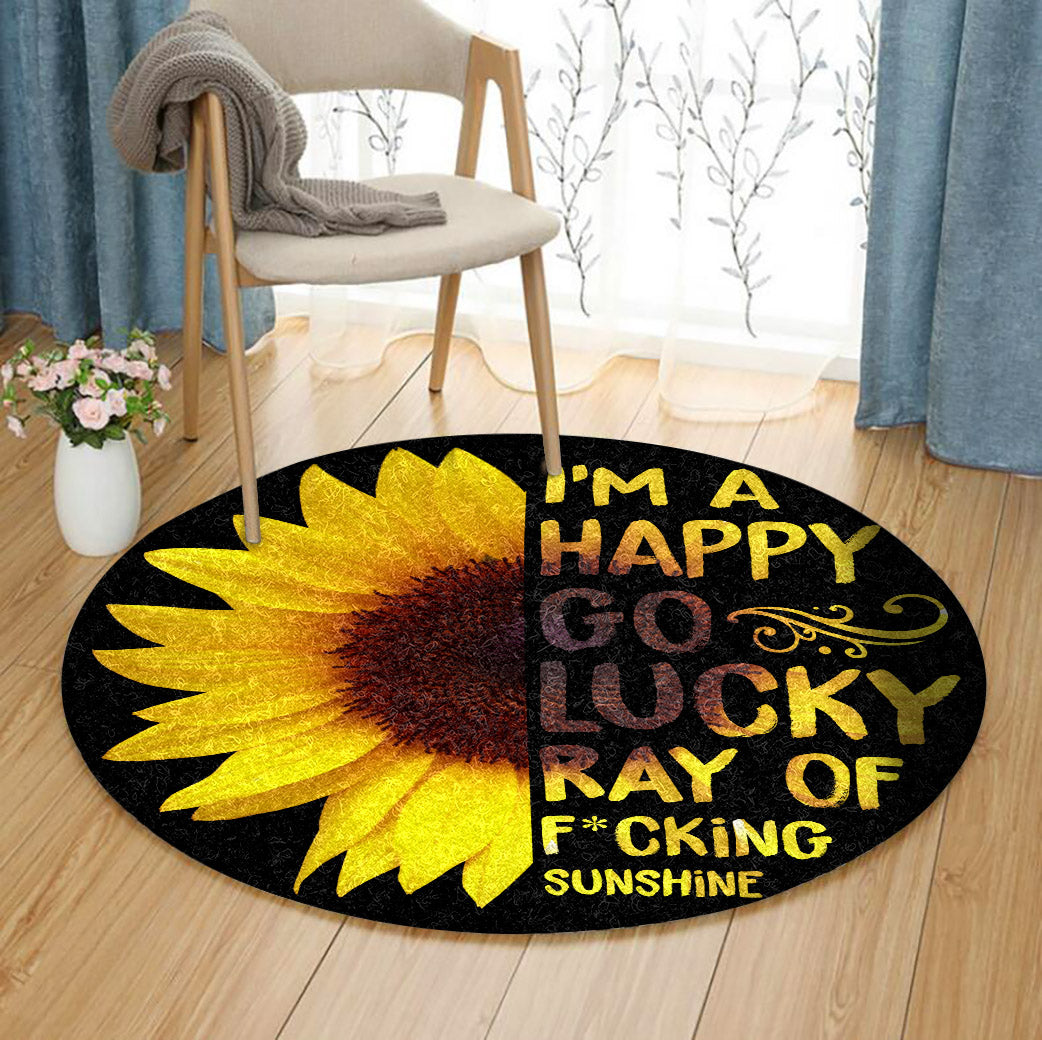 Sunflower HM310716A Round Area Rug