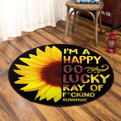 Sunflower HM310716A Round Area Rug