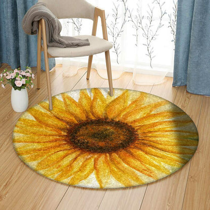 Sunflower NT290835RR Round Area Rug