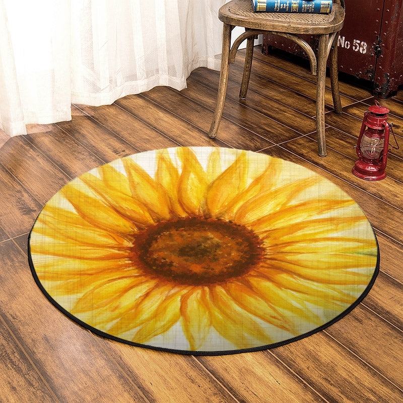 Sunflower NT290835RR Round Area Rug