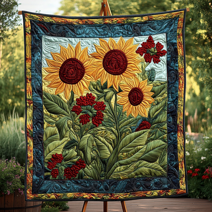 Sunlit Serenity Quilted Blanket NCU0DK3546