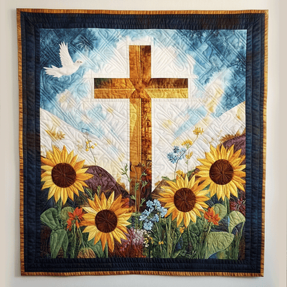 Sunlit Treasures Art Quilt Hanging NCU0TL953