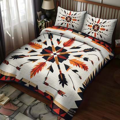 Sunset Peaks 3-Piece Quilted Bedding Set NCU0DK1713