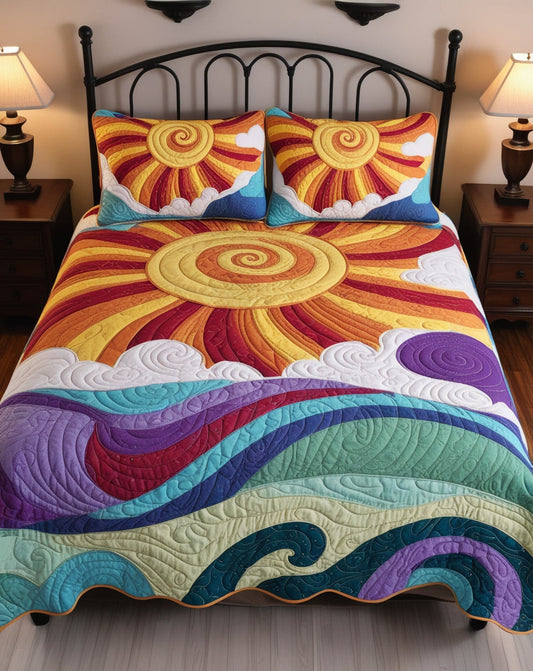 Sunshine By The Sea NTA281024273 Quilt Bedding Set