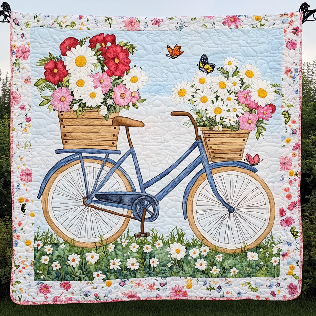 Sunshine Cycle Quilted Blanket NCU0DK506