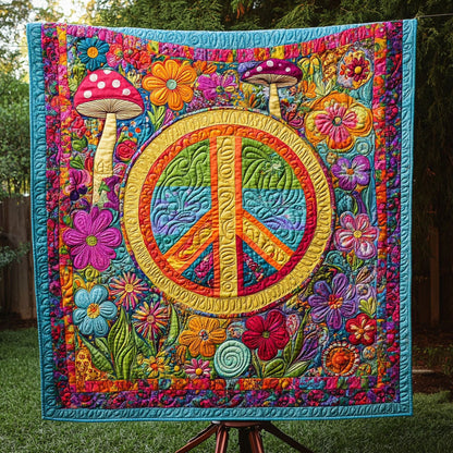 Sunshine Peace Quilted Blanket NCU0PT1907