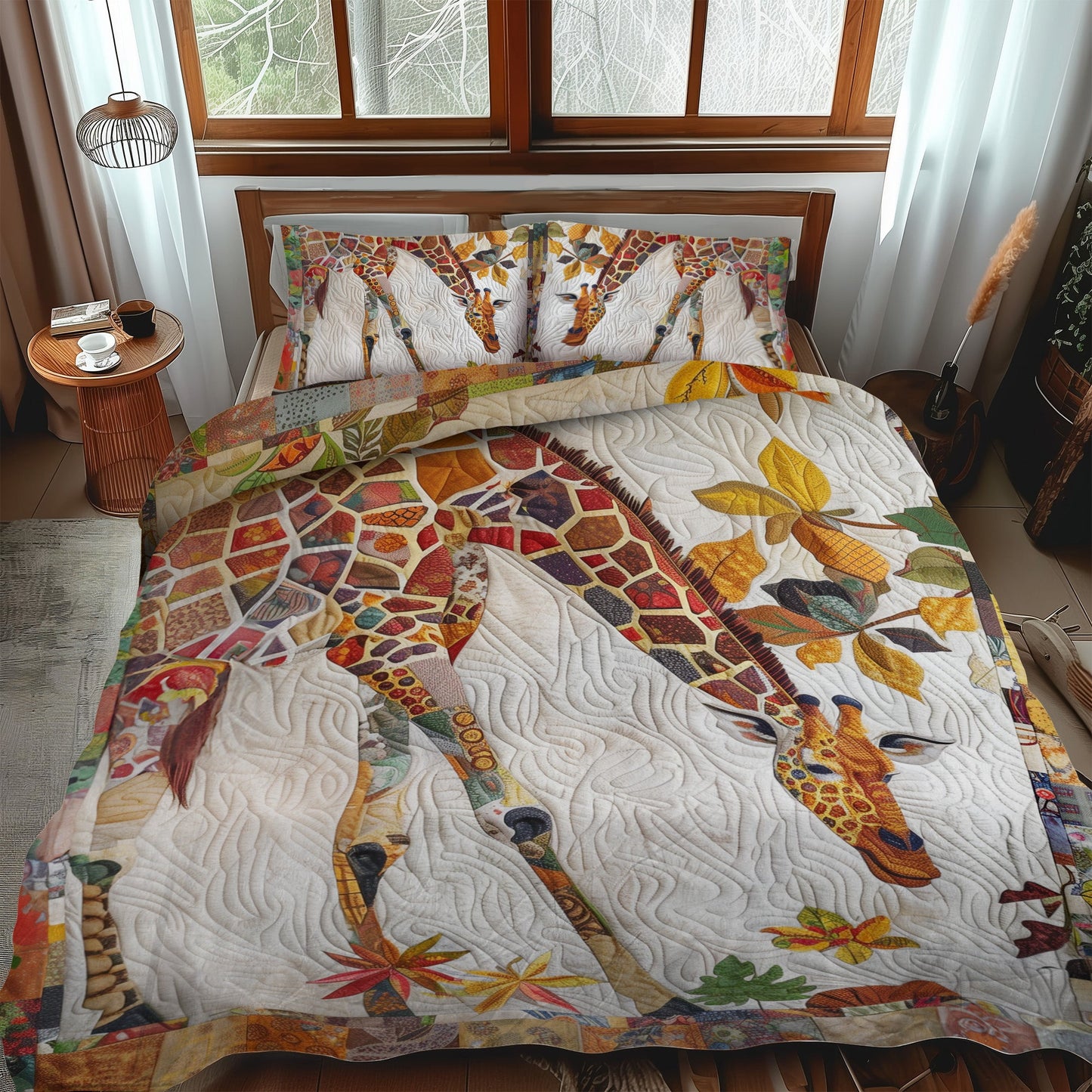 Tall Tales 3-Piece Quilted Bedding Set NCU0PT221