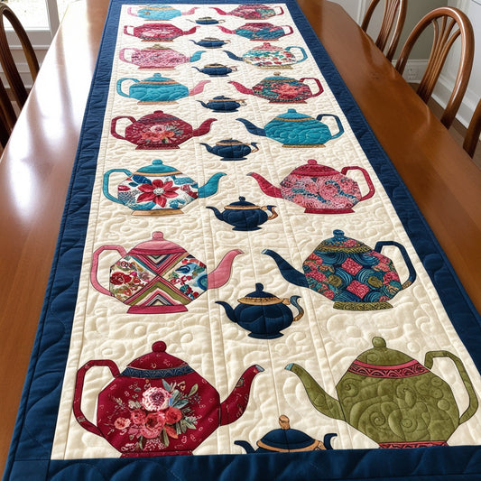 Teapot NTA041124673 Quilted Table Runner