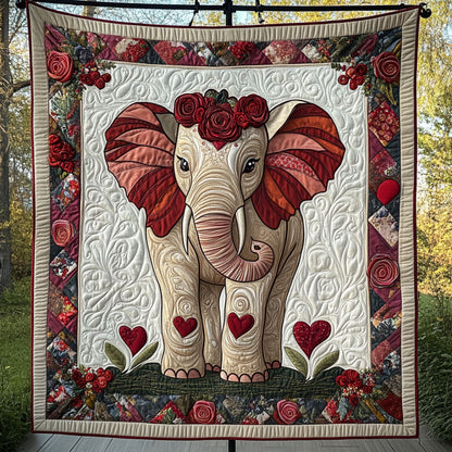 Tender Tusks Quilted Blanket NCU0NT2786