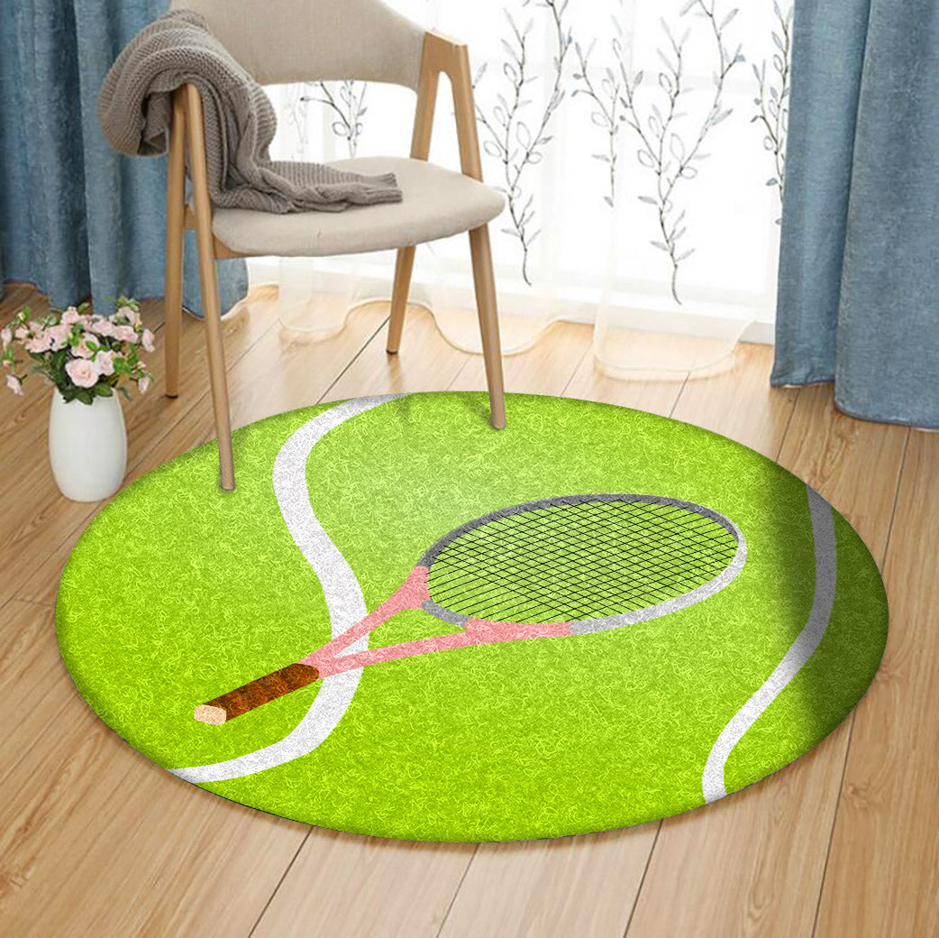 Tennis TN050817 Round Area Rug