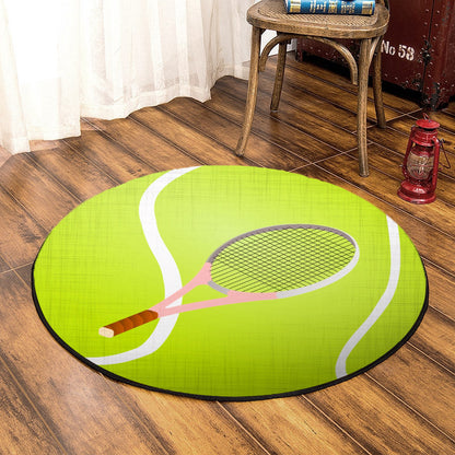 Tennis TN050817 Round Area Rug