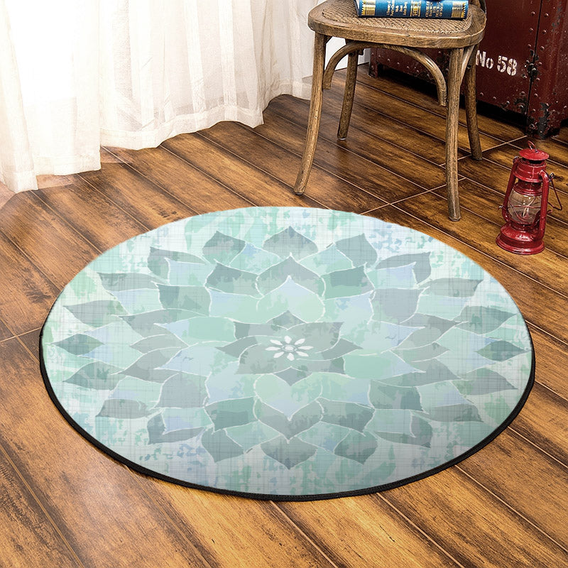 The Ocean Hues CLA1910018RR Round Area Rug