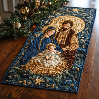 The Miracle Manger Quilted Table Runner NCU0DK1650