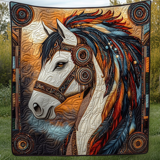 Thunder Steed Quilted Blanket NCU0VH212