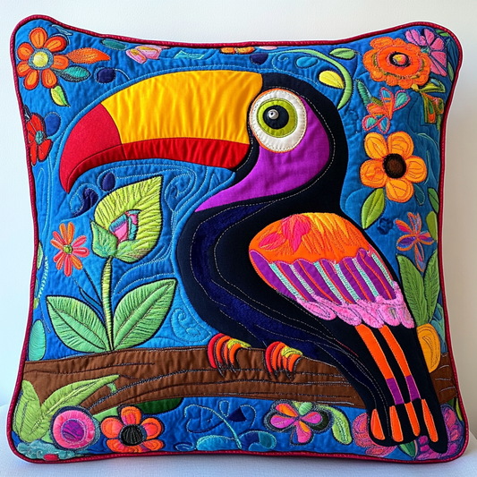 Toucan DAI311024464 Quilted Pillow Case