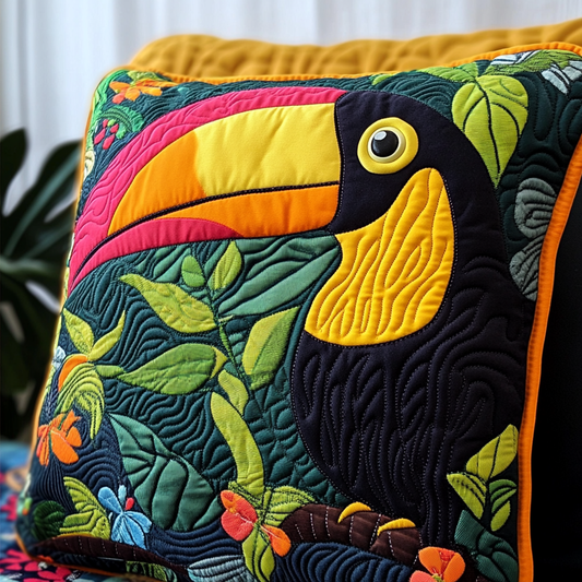 Toucan DAI311024466 Quilted Pillow Case