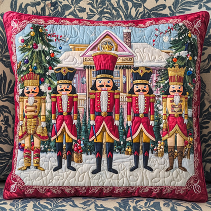 Toyland Nutcracker Quilted Pillow Case NCU0TL1622