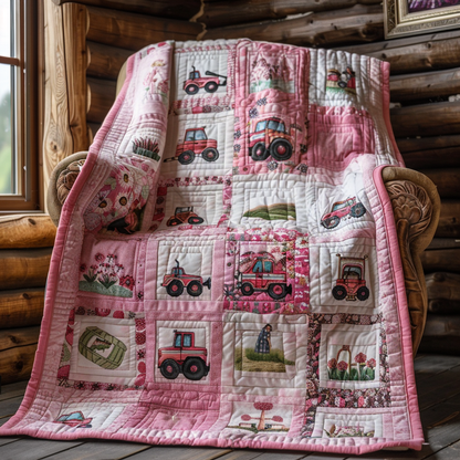 Tractor Love Quilted Blanket NCU0TH720