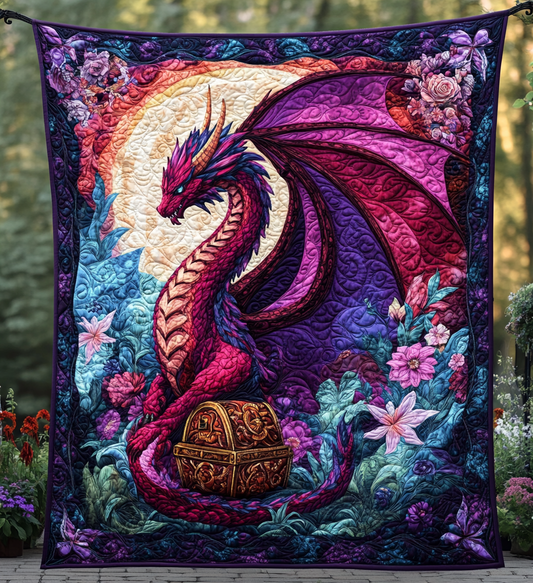 Treasure Of Dawn Quilted Blanket NCU0DV899