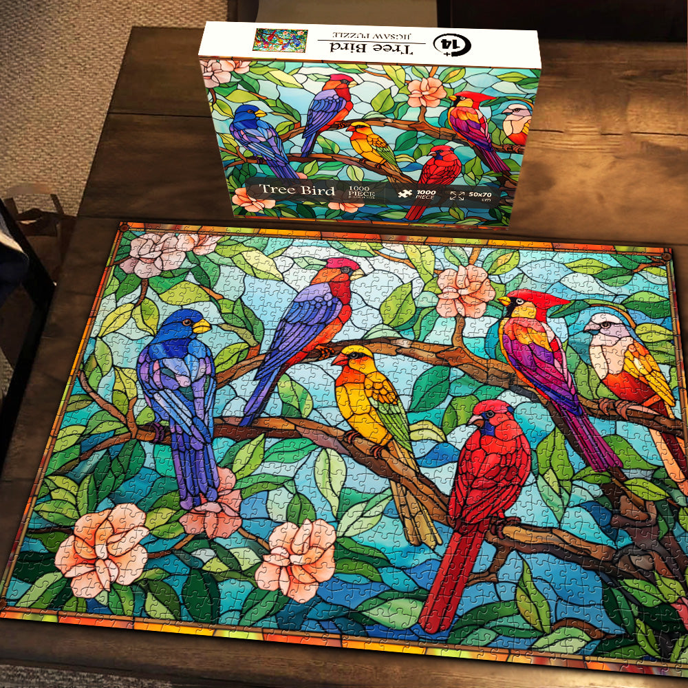 Tree Bird Jigsaw Puzzle 1000 Pieces