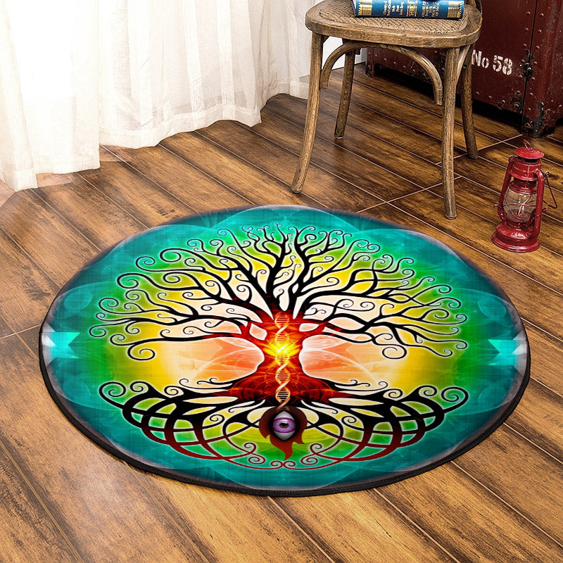 Tree Of Life TN050818 Round Area Rug