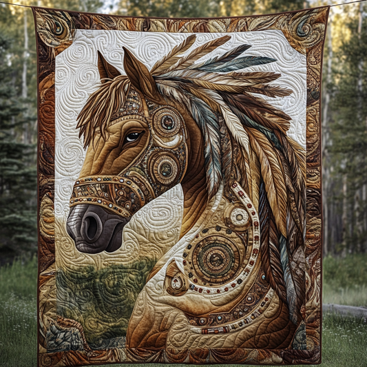 Tribal Majesty Quilted Blanket NCU0VH213