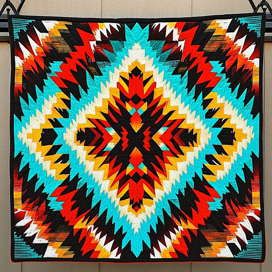 Manta acolchada tribal Sunrise NCU0DK984