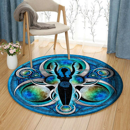 Triple Goddess BL170832RR Round Area Rug