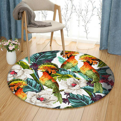 Tropical HN070977RR Round Area Rug