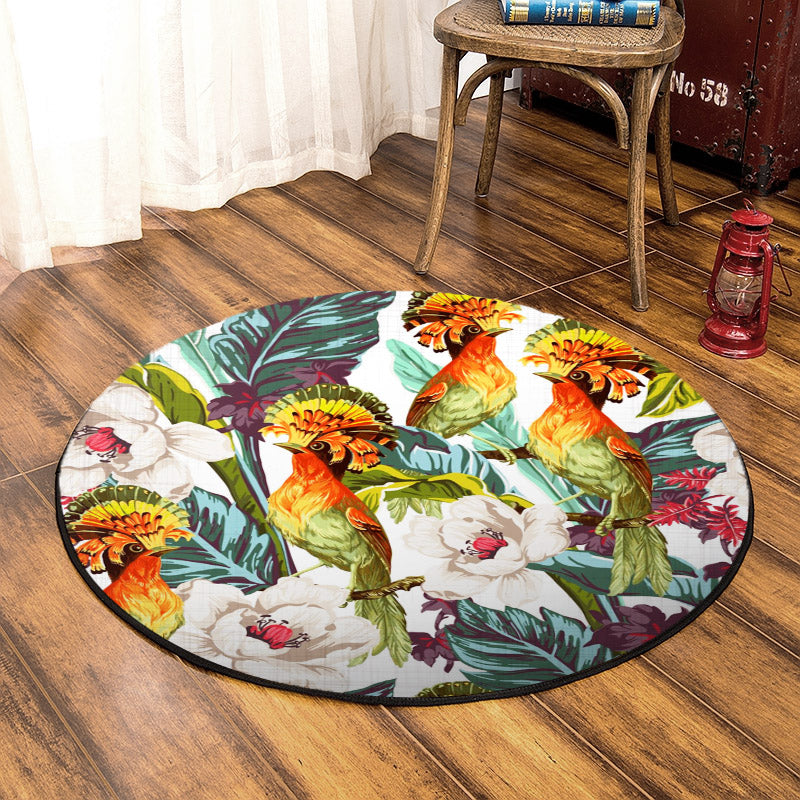 Tropical HN070977RR Round Area Rug