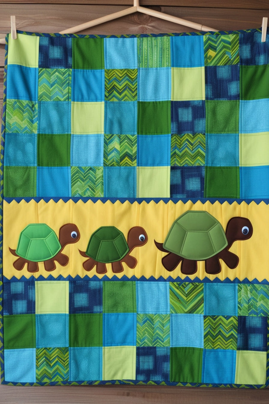 Turtle NTA151024020 Quilt Blanket