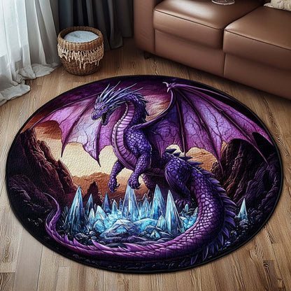 Twilight Majesty Quilted Round Mat NCU0NT1319