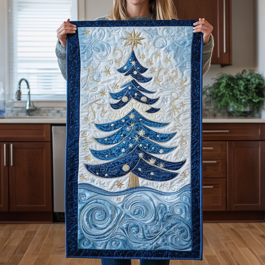 Twinkling Tree Quilted Table Runner NCU0TH2267