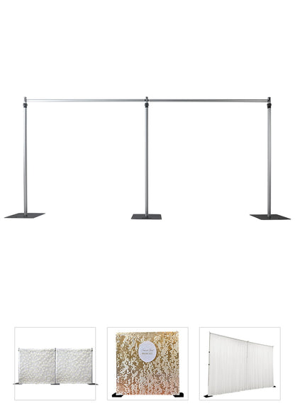 20′ x 10′ | Pipe & Drape Backdrop Hardware Kit