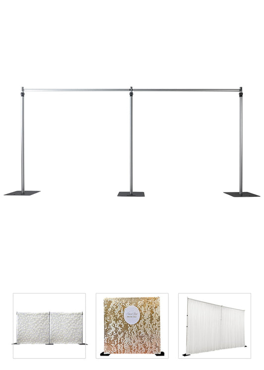 20′ x 10′ | Pipe & Drape Backdrop Hardware Kit