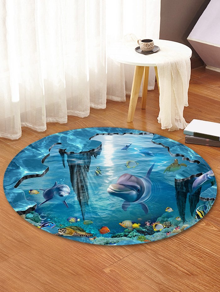 Underwater CLH1610049RR Round Area Rug