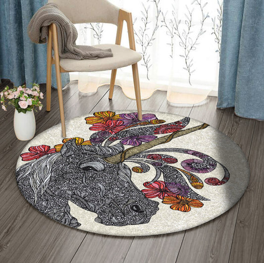 Unicorn HN180985RR Round Area Rug