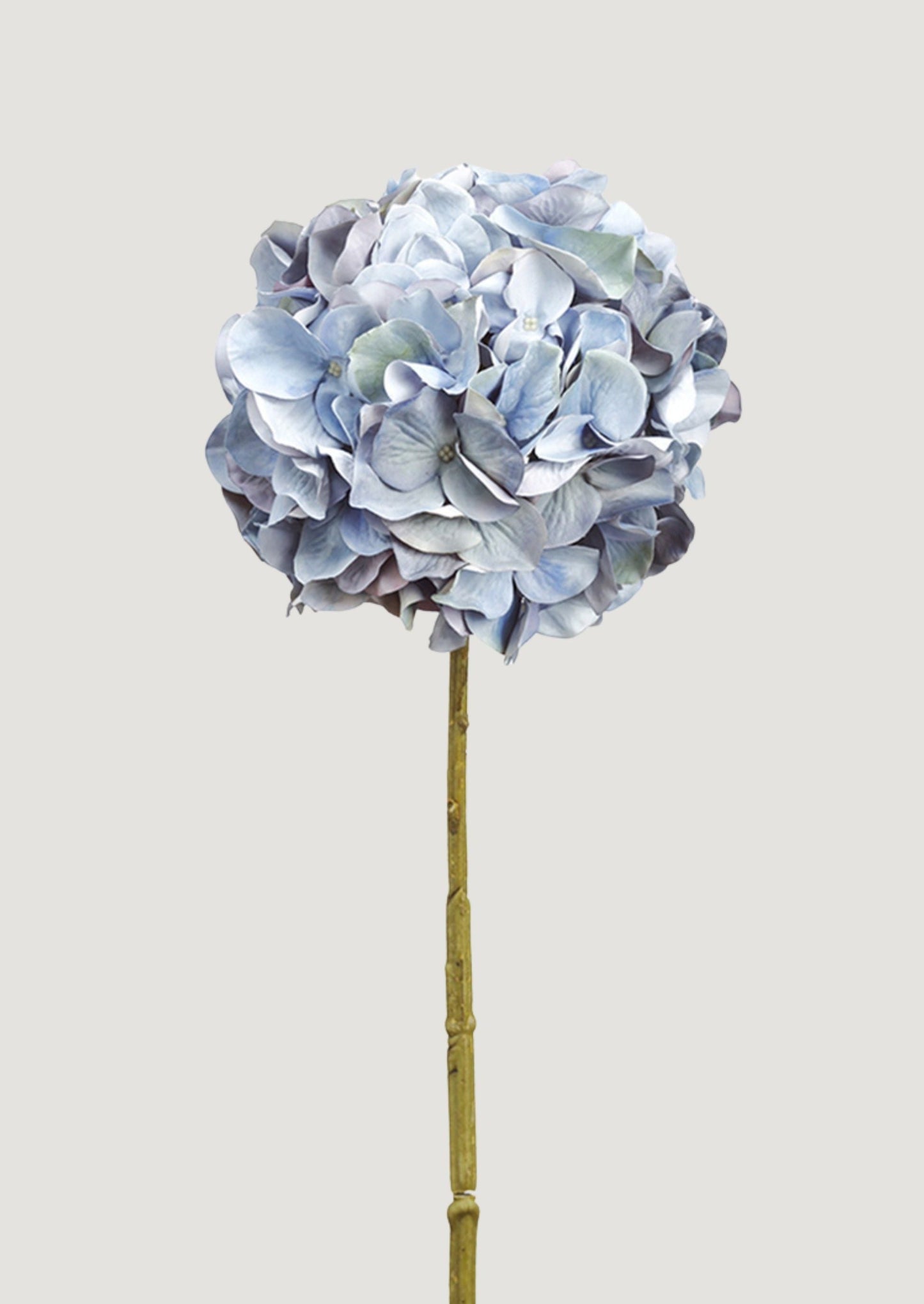 Artificial Hydrangea Blooming Flower in Blue - 21"