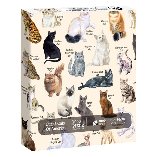 The Cutest Cat Jigsaw Puzzle 1000 Pieces