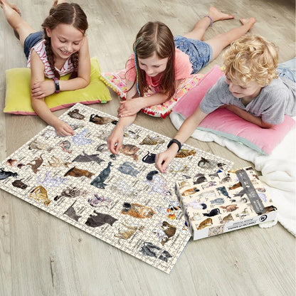 The Cutest Cat Jigsaw Puzzle 1000 Pieces