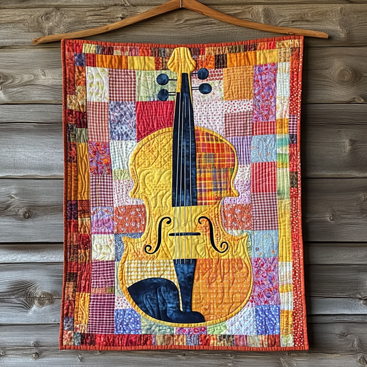 Violin DAI311024341 Quilt Blanket