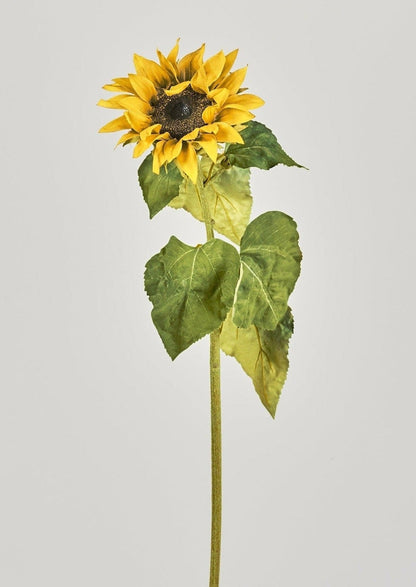 Yellow Artificial Sunflower - 35"