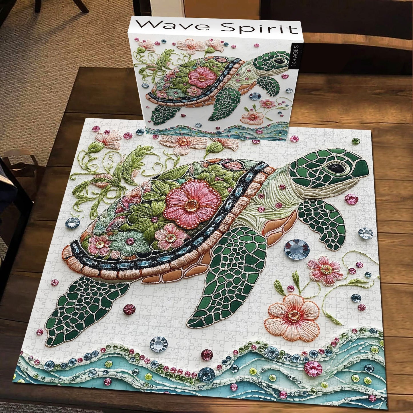 Wave Spirit Jigsaw Puzzle 1000 Pieces