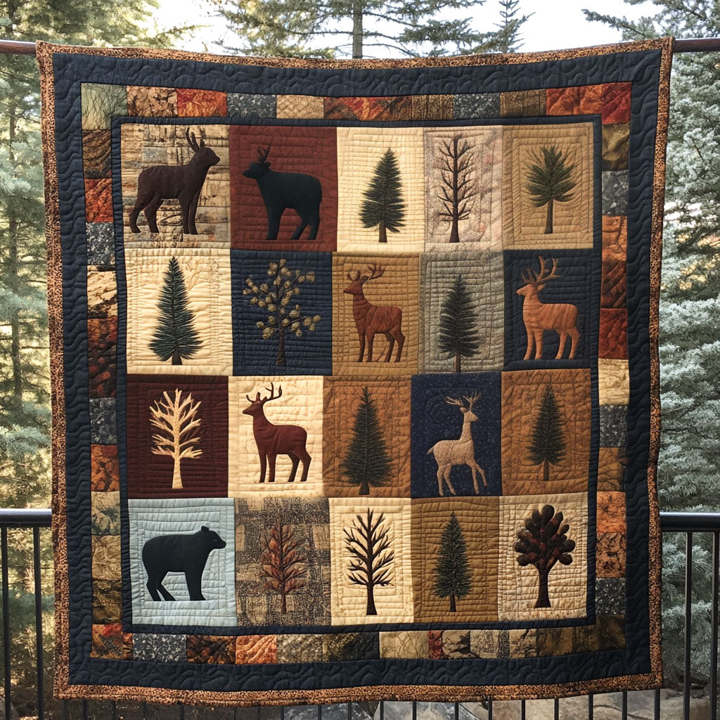 Whispering Canopy Quilted Blanket NCU0NT2564