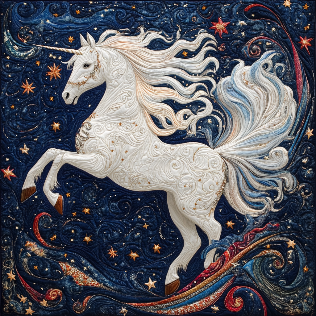 White Horse TAI061124346 Quilt Blanket