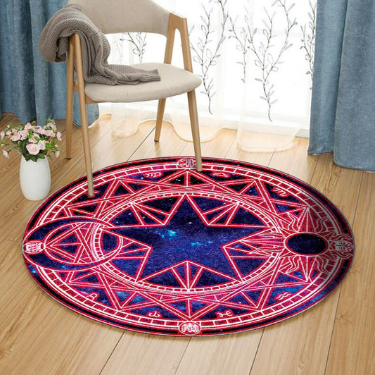 Wicca CLA070837 Round Area Rug